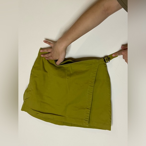 Wild Fable Olive Green Skirt 97% Cotton - Picture 1 of 3